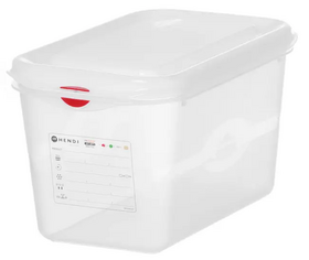 Zdjęcie do “Pojemnik GN 1/4 wys. 150 mm z polipropylenu, 4,3 L - kod 873212”.