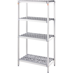 Zdjęcie do “Stalgast regał magazynowy aluminiowy, 1510x560x1680 mm kod S686152”.