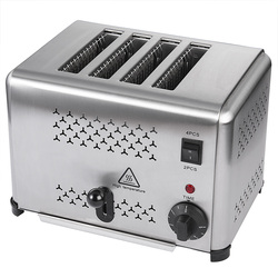 Zdjęcie do “Stalgast toster, Caterina, 4 tosty, P 1.8 kW kod S747014”.