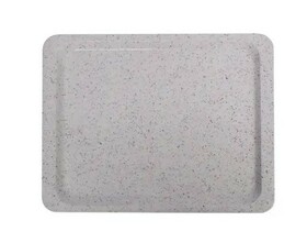 Zdjęcie do “Taca poliestrowa do restauracji samoobsługowych, AmerBox, GN 1/2, granitowy, 325x265mm, Prostokątny”.