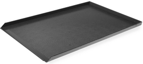 Zdjęcie do “Blacha wypiekowa perforowana z powłoką nieprzywierającą - 600 x 400 mm - kod 808221”.