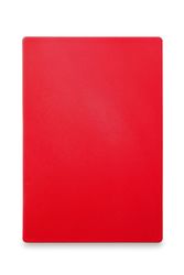 Deska do krojenia HACCP - 600 x 400 czerwona do surowego mięsa - kod 825617