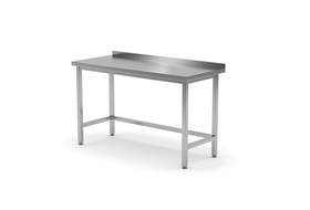 Stół przyścienny wzmocniony bez półki 600x600 - kod 102 066