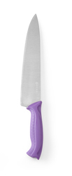 Hendi Nóż kucharski HACCP 240/385 mm, fioletowy - kod 842775